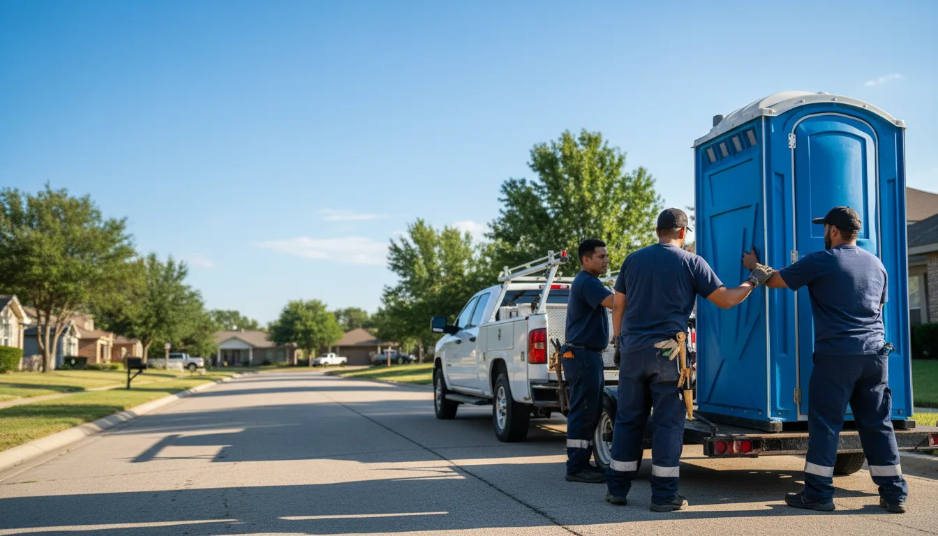 Portable Toilet Rental in University Park, IA near me